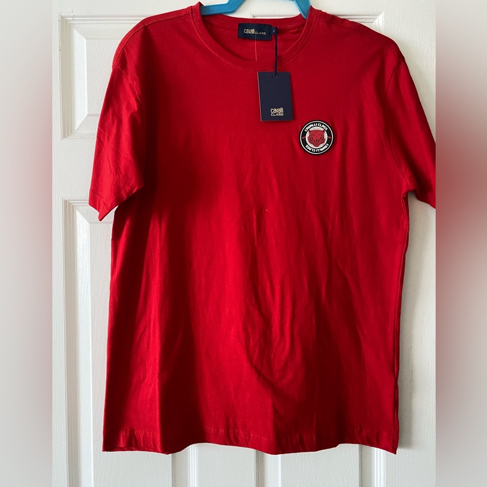 Roberto Cavalli class men’s short sleeve t-shirt NWT size large